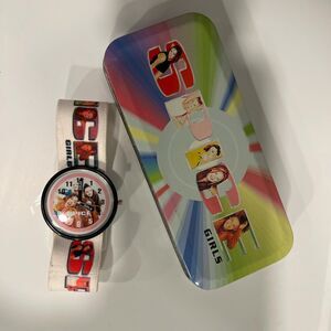 Vintage 90s Spice Girls watch with metal case